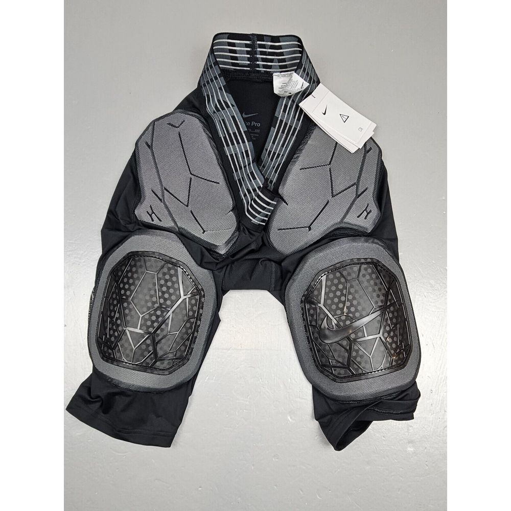 Nike Pro Football Padded Shorts Mens 2XL Compression Hyperstrong BLK. AQ0742-010